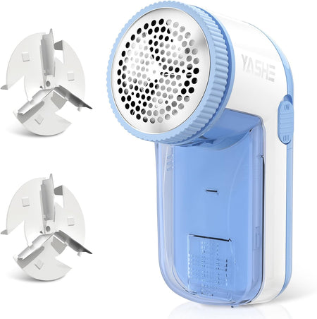 Rasoir à Peluches Électrique – Enlève-Bouloches Portable pour Vêtements, Meubles et Couvertures avec 2 Lames de Rechange