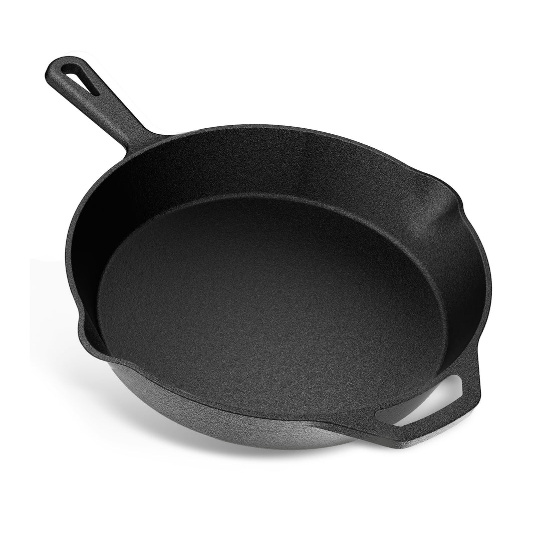 Cast Iron Pan – Sturdy Pan for Eggs, Omelets & More
