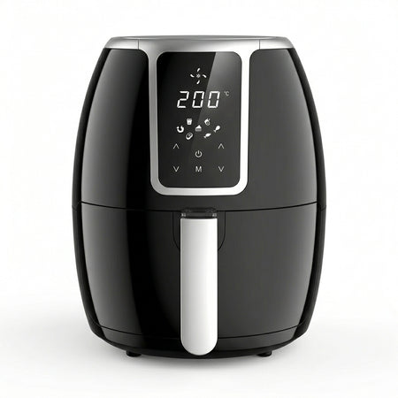 Air fryer 4.5L 360°- Friteuse à Air Compacte, Programmes Auto, Compatible Lave-Vaisselle