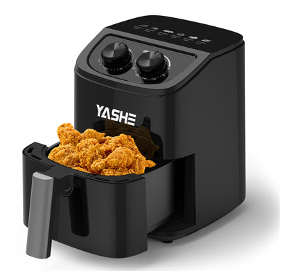 Air Fryer Compact, Friteuse sans huile 2.3 L, Jusqu’à 2 personnes, Inox 304