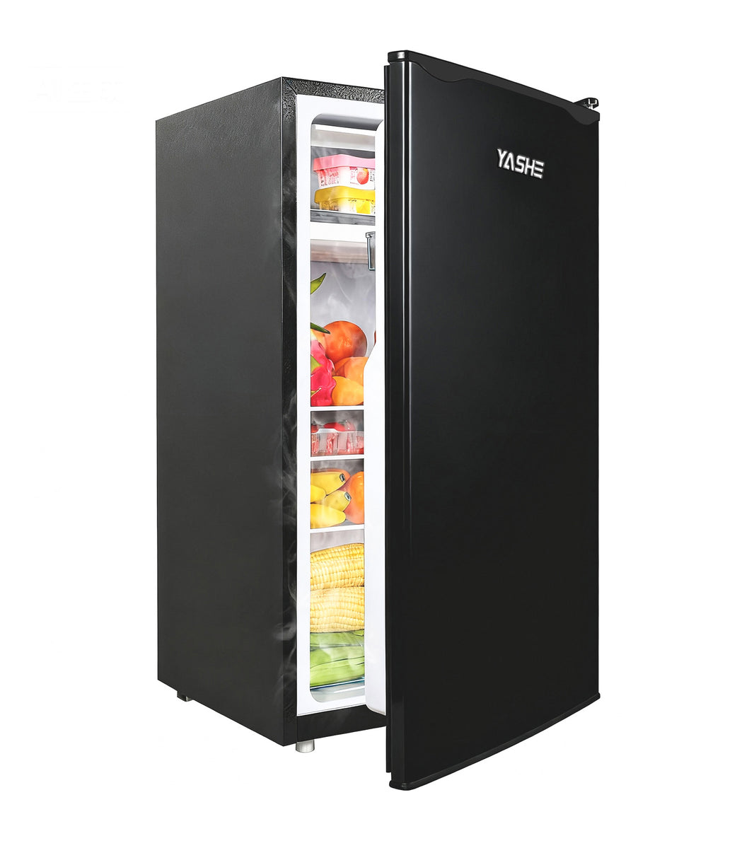 92L Petit Frigo avec Congélateur, Porte-Bouteilles Intégré Compact