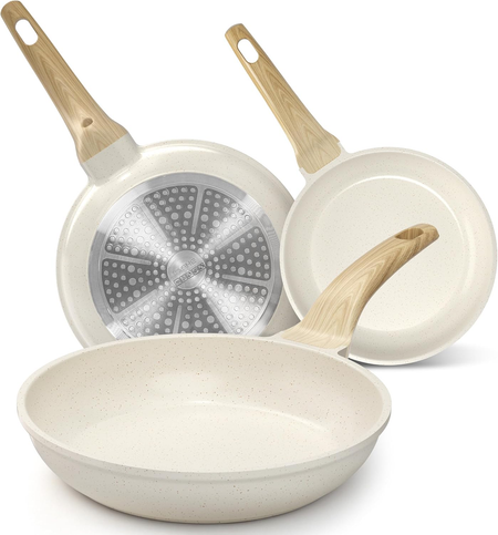 Batterie de Cuisine 3 Pièces pour Sauté