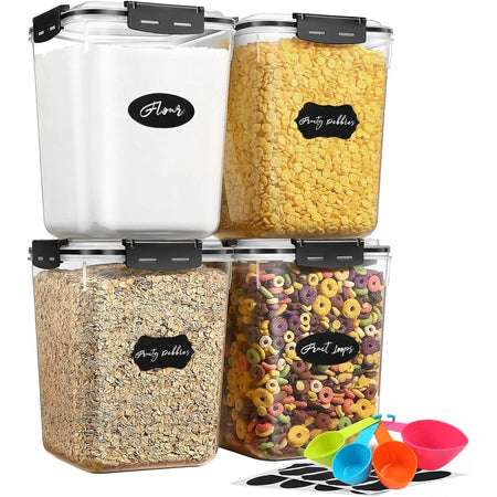 5.3L Boîte Conservation Alimentaire Lot de 4