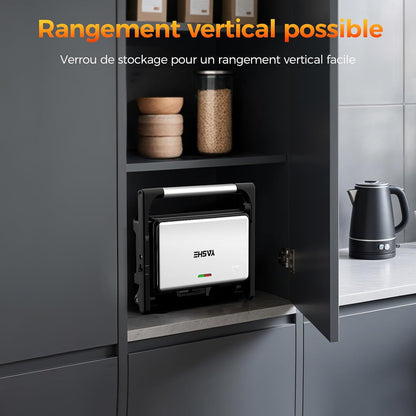 Appareil à Croque-Monsieur, Grille-Panini 1500W