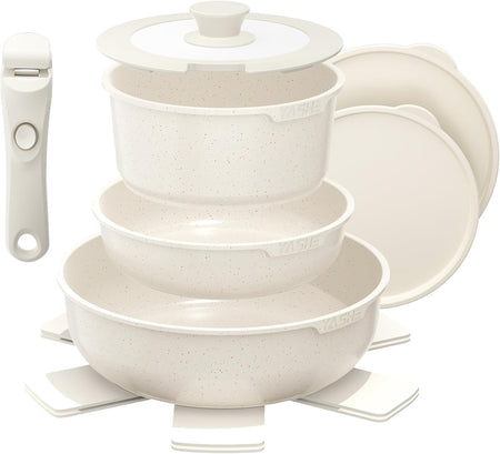 Batterie de cuisine 9 pièces, sans PFOA