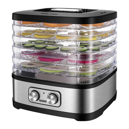 Dehydrator, 5 Height-Adjustable Trays