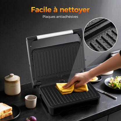 Appareil à Croque-Monsieur, Grille-Panini 1500W