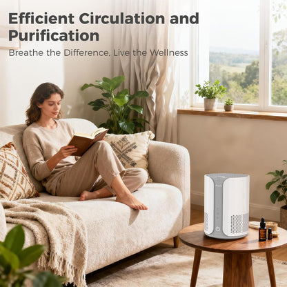Purificateur d'air  avec filtre HEPA H13 et diffuseur d'aromathérapie
