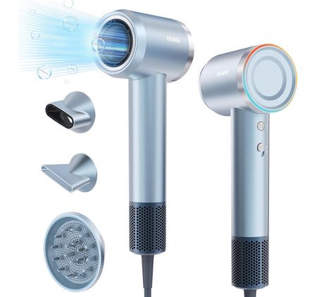 Sèche-Cheveux Ionique, Moteur Brushless Haute Vitesse de 110 000 tr/min