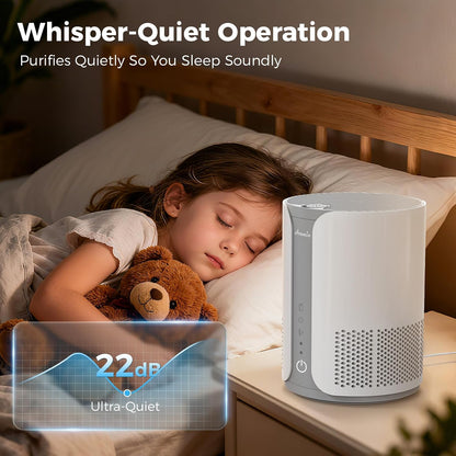 Purificateur d'air  avec filtre HEPA H13 et diffuseur d'aromathérapie