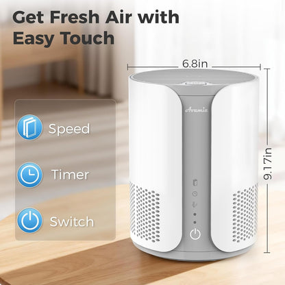 Purificateur d'air  avec filtre HEPA H13 et diffuseur d'aromathérapie