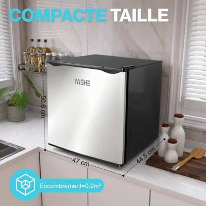 Mini Réfrigérateur 52L, Mini Congélateur, Petit Frigo