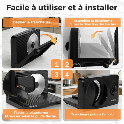 Trancheuse Electrique Pliable