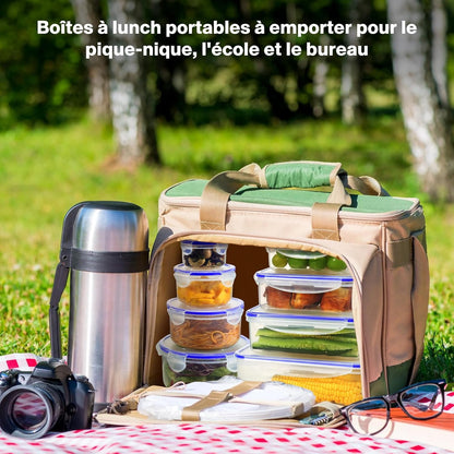 Set Contenitori Alimentari 32 Pezzi Senza BPA