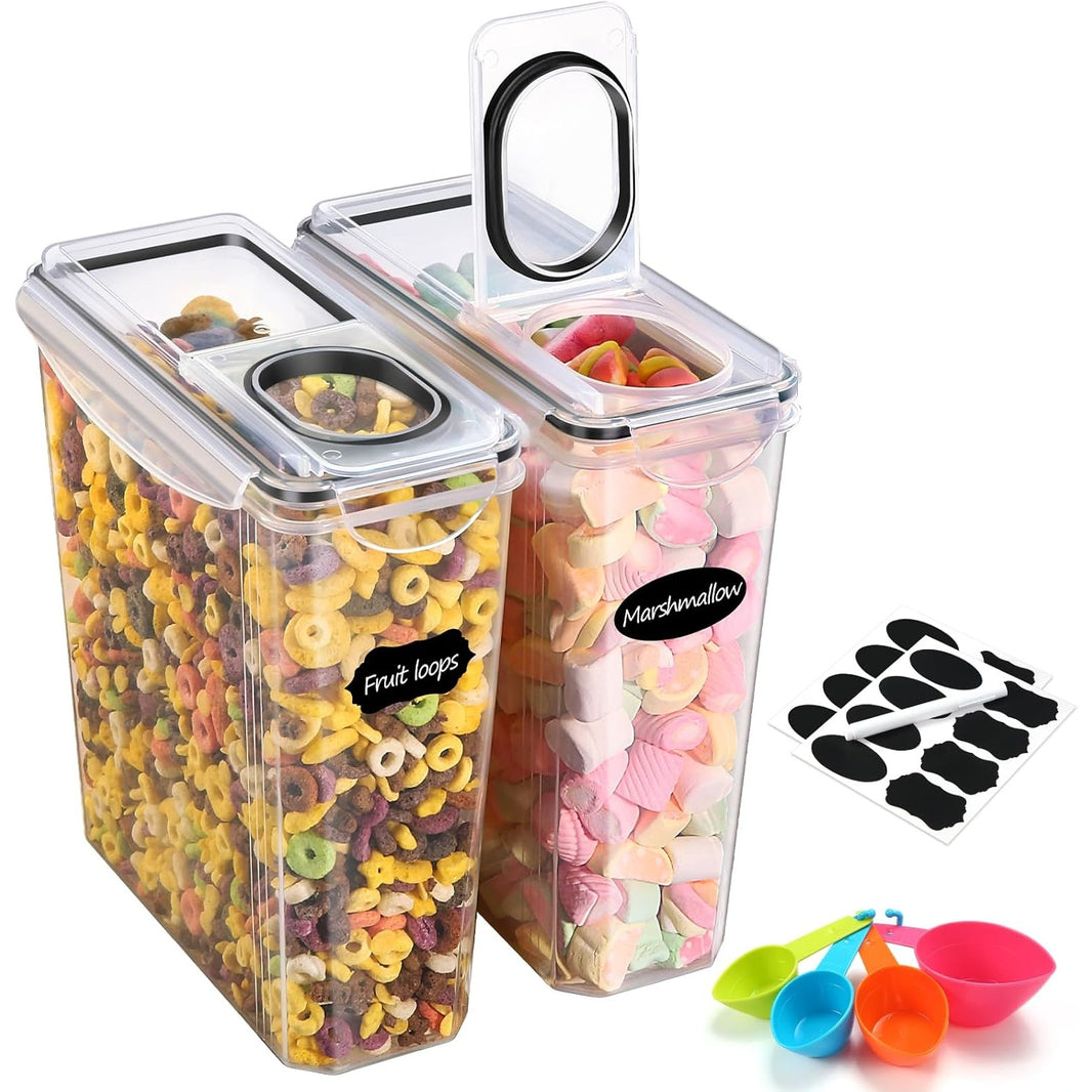Boîte de Rangement Cuisine Lot de 2, 3.7L Sans BPA