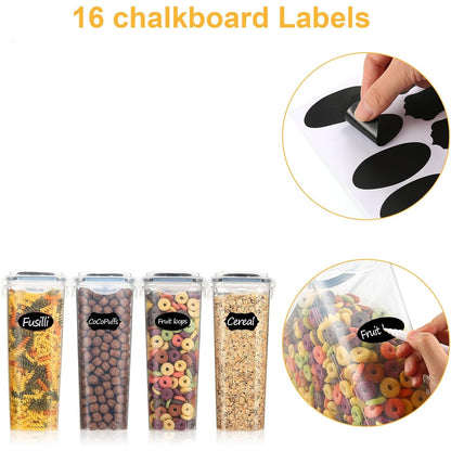 Boîte de Rangement Cuisine Lot de 2, 3.7L Sans BPA