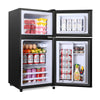 86L Mini-Réfrigérateur avec Congélateur, frigo Double Porte avec Congélateur Supérieur