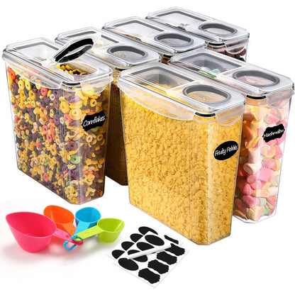 Boîte de Rangement Cuisine Lot de 6, 3.10L Sans BPA