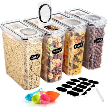 Boîte de Rangement Cuisine Lot de 4, 3.9L Sans BPA