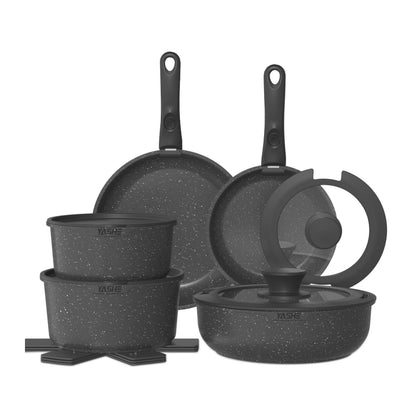 Batterie de cuisine 15 pièces, sans PFOA