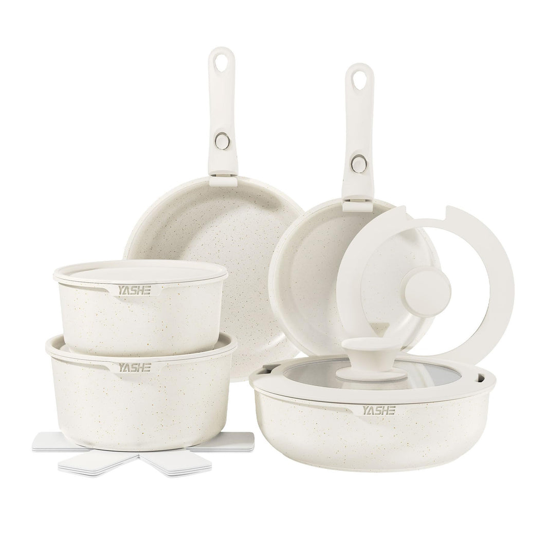 Batterie de cuisine 15 pièces, sans PFOA